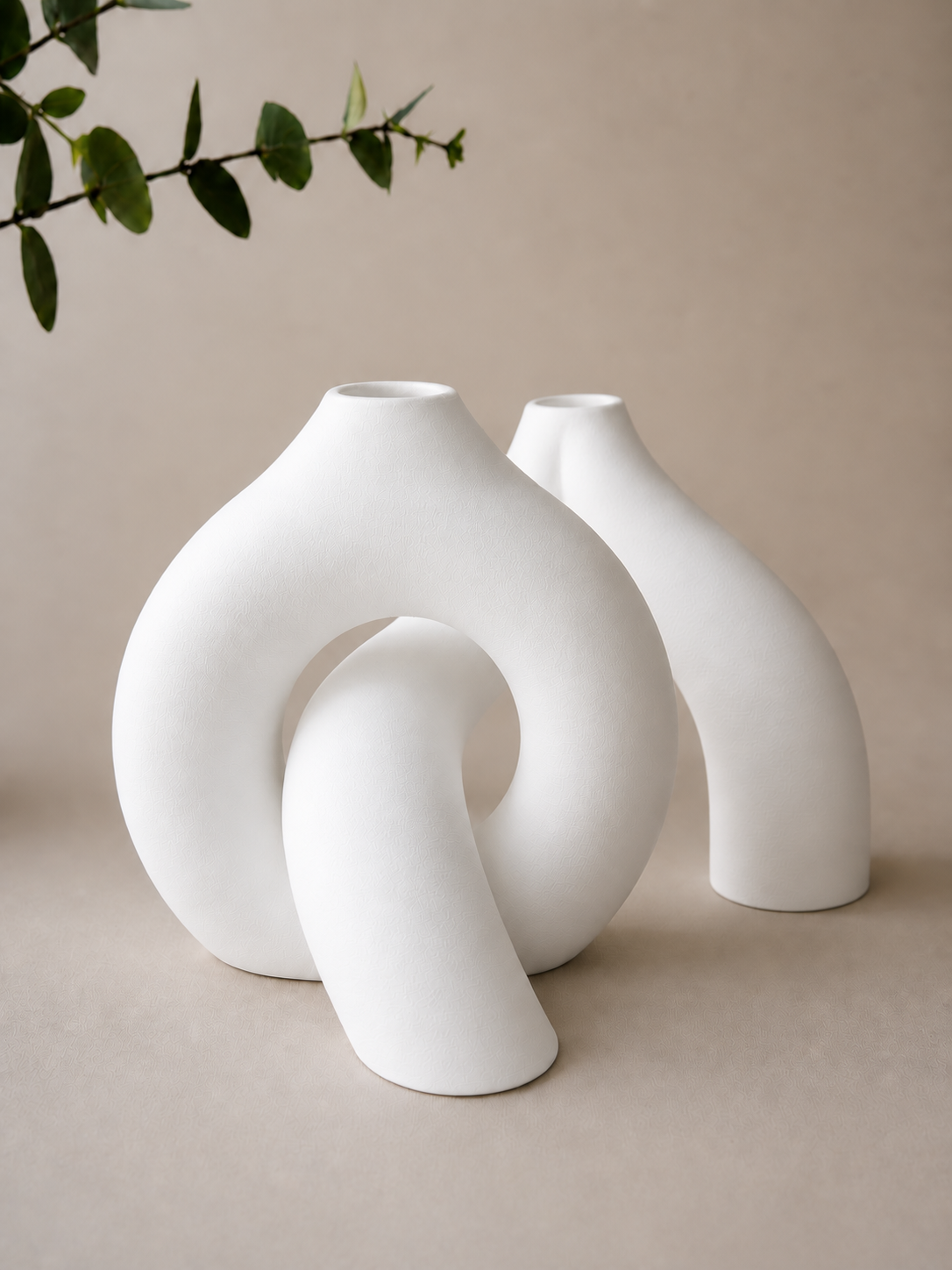 Aria Sculptural Vase Set