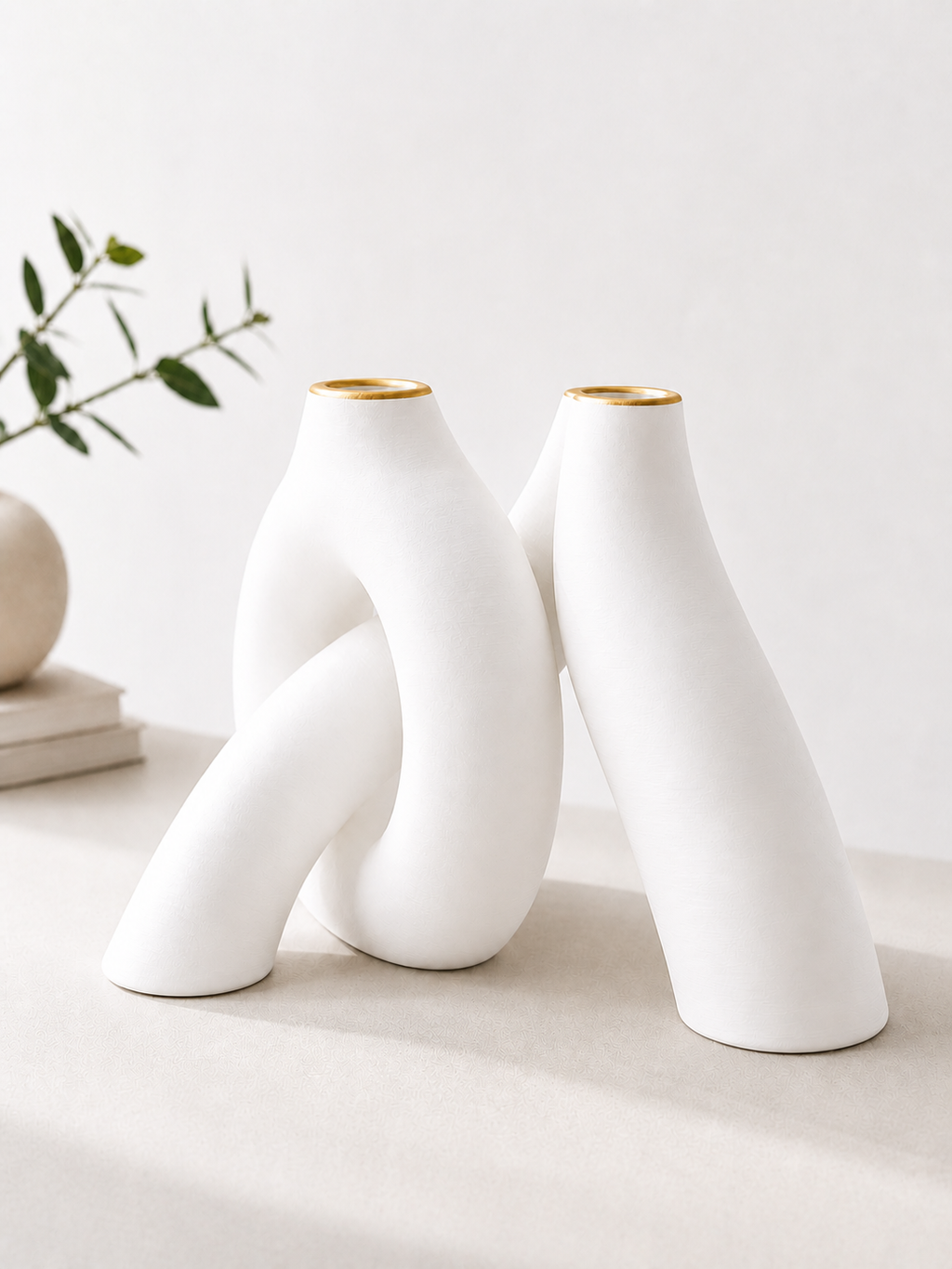 Aria Sculptural Vase Set