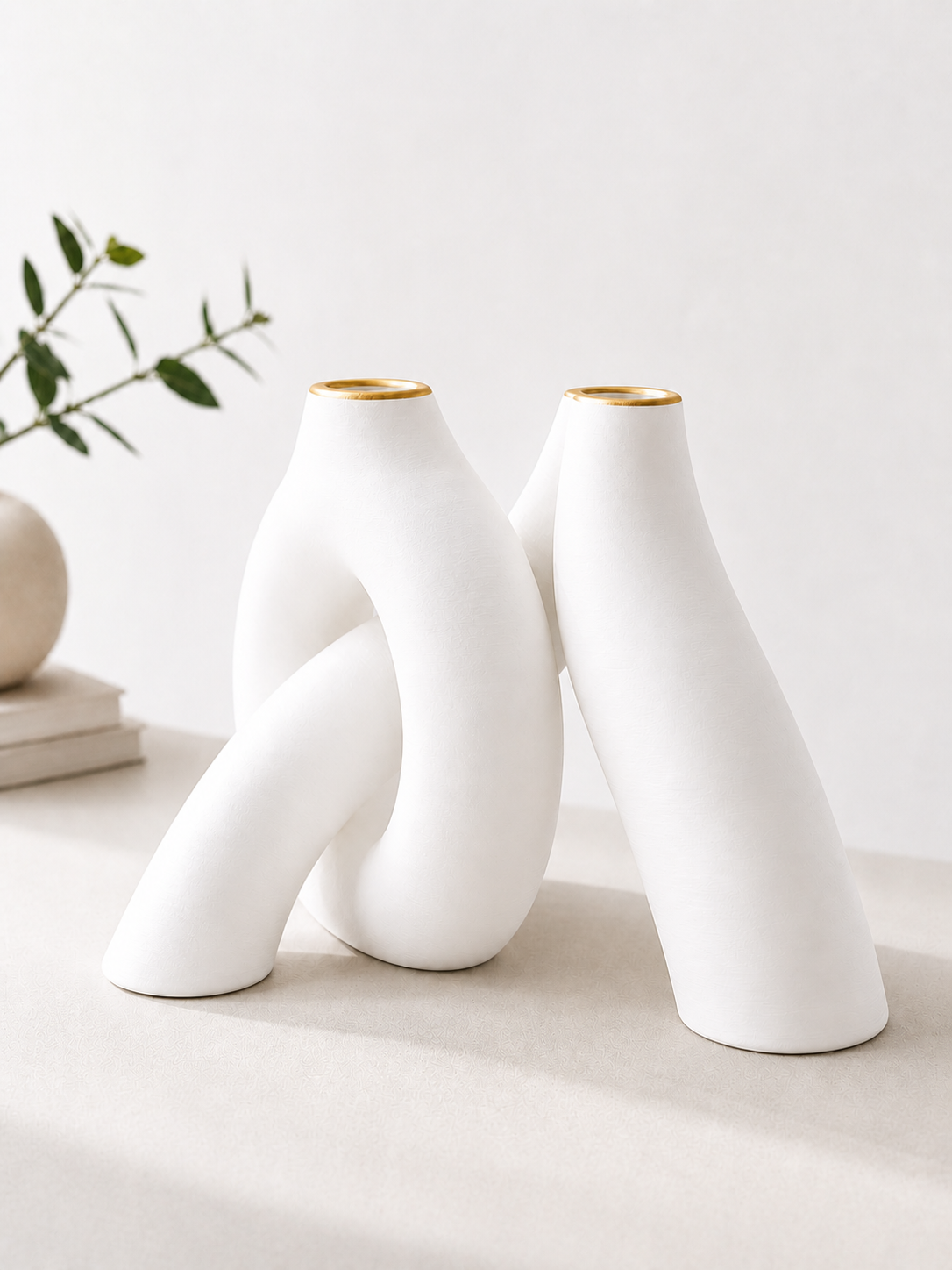 Aria Sculptural Vase Set